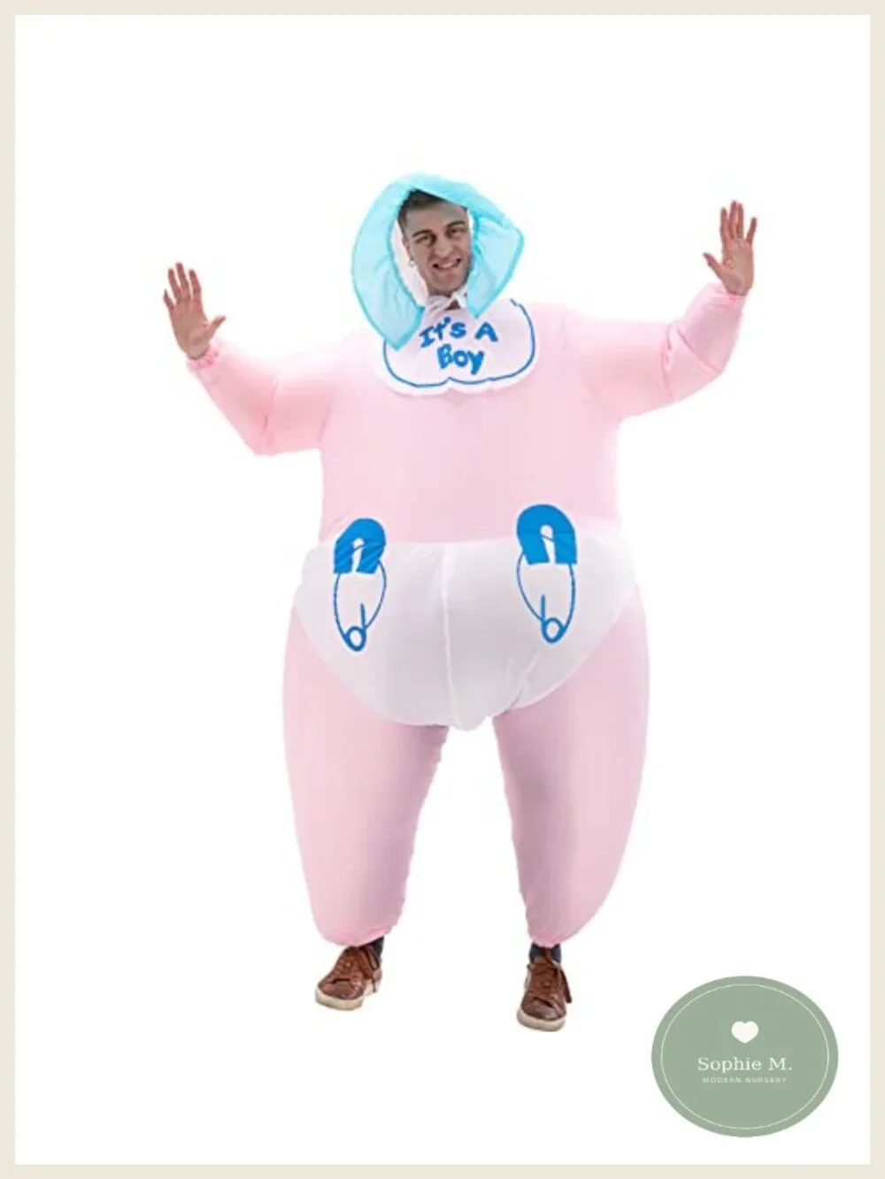 Inflatable Halloween Costume Funny Blow Up Suit Cosplay Party Fancy Dress
